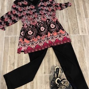 Beautiful blouse with a bit of bling!